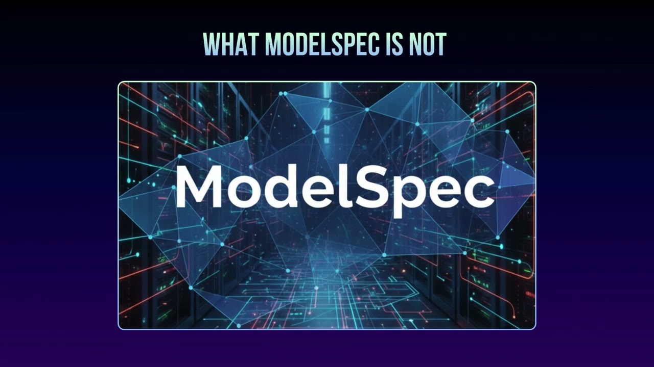 What Is a ModelSpec?