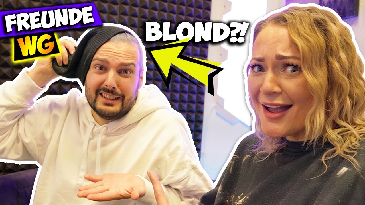 SAM HAT SEINE HAARE GEFÄRBT! Katastrophe oder steht es ihm?! Freunde WG #119
