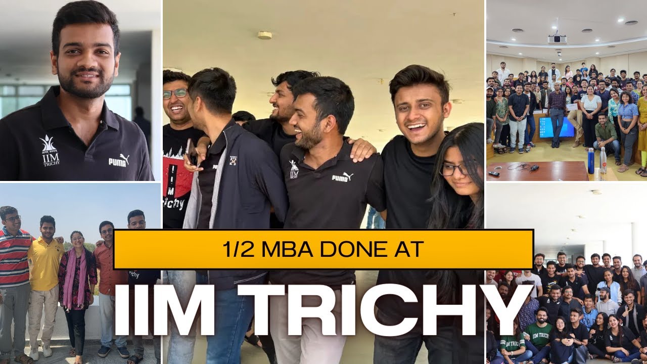 First year ended at IIM Trichy  | IIM Trichy | vlog 1