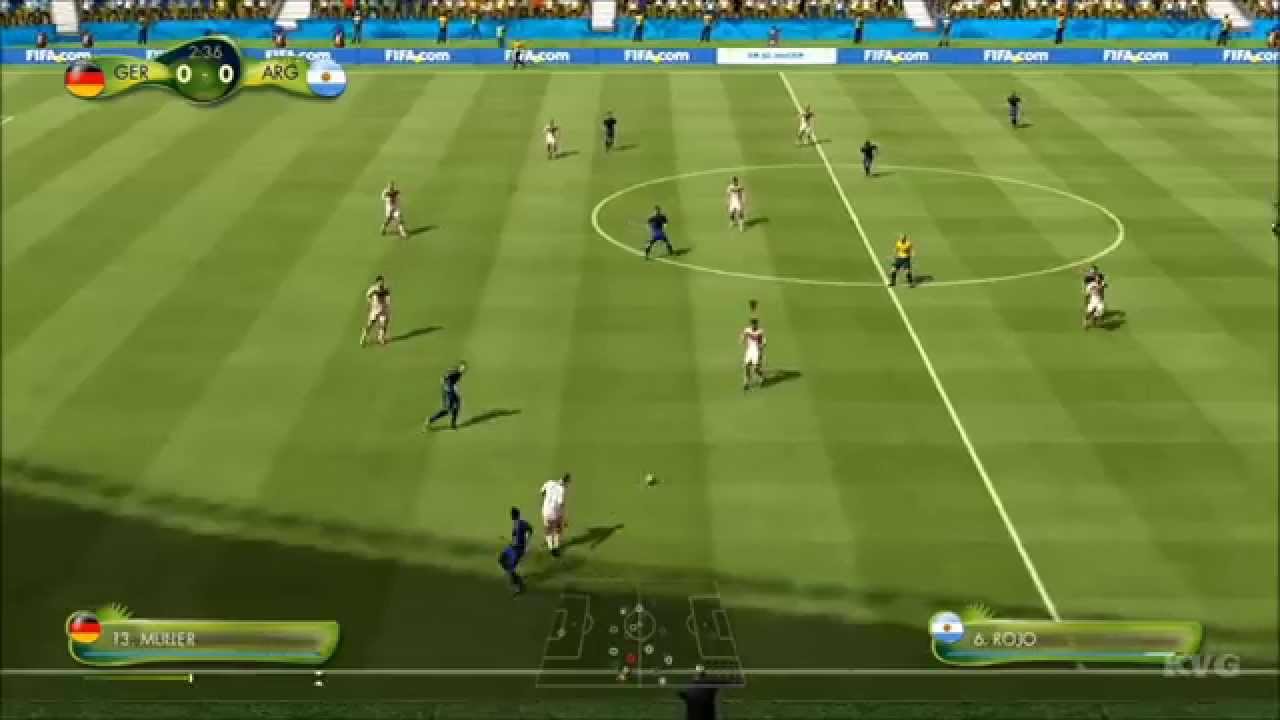 2014 FIFA World Cup Brazil - Germany vs Argentina Gameplay [HD]