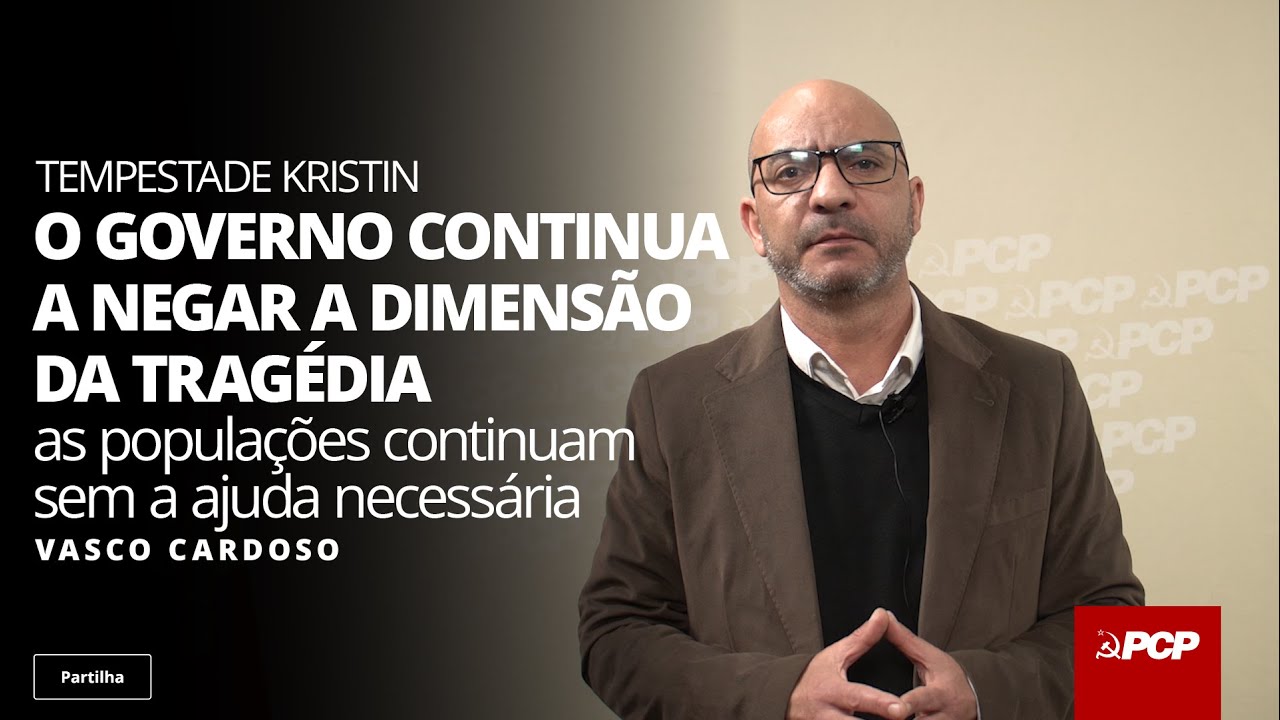 Sobre as medidas anunciadas pelo Governo face aos impactos da tempestade Kristin e do mau tempo