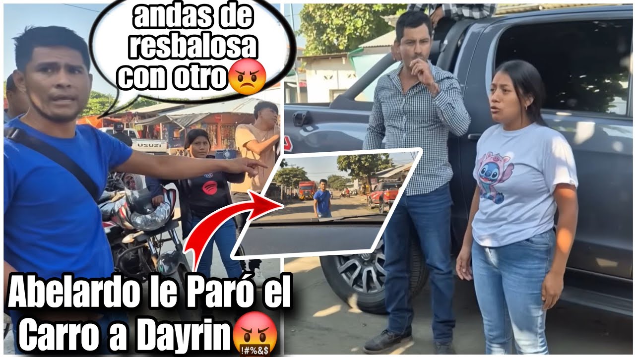 Mira el.escandalo que hizo abelardo en publico|sos tremenda pvta me esta engañando con don gudi dijo