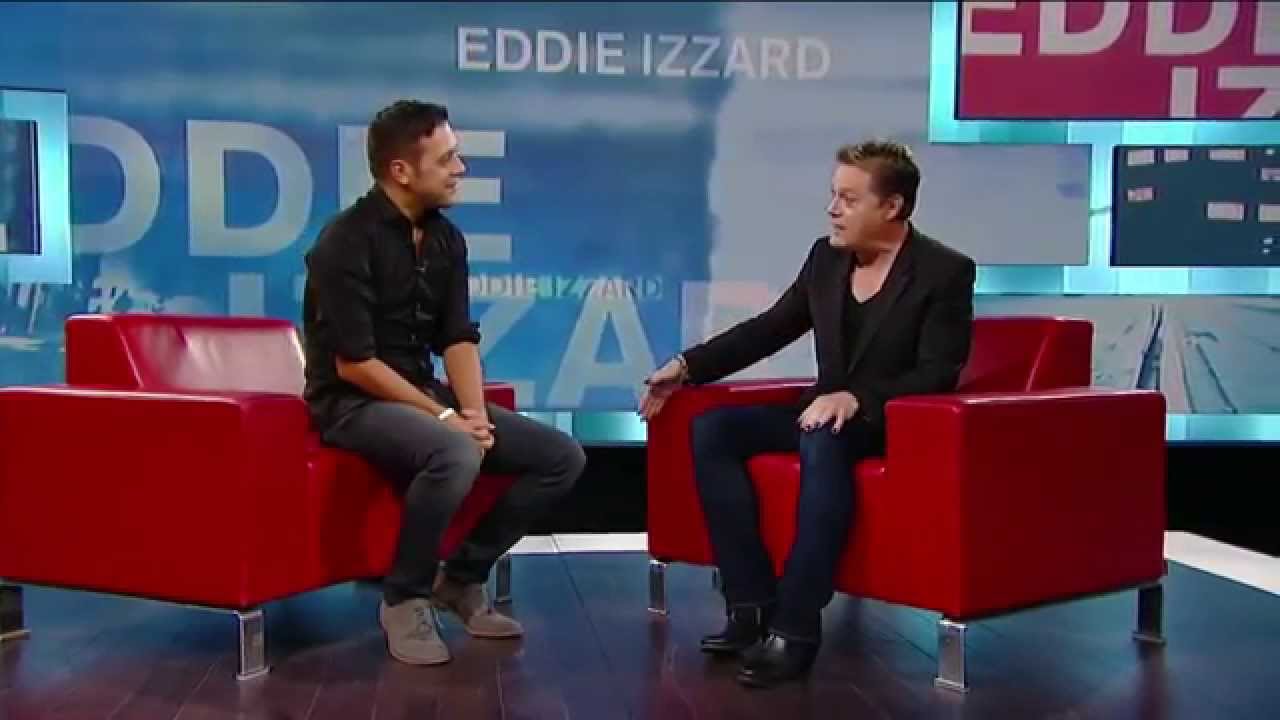 Eddie Izzard on George Stroumboulopoulos Tonight: INTERVIEW