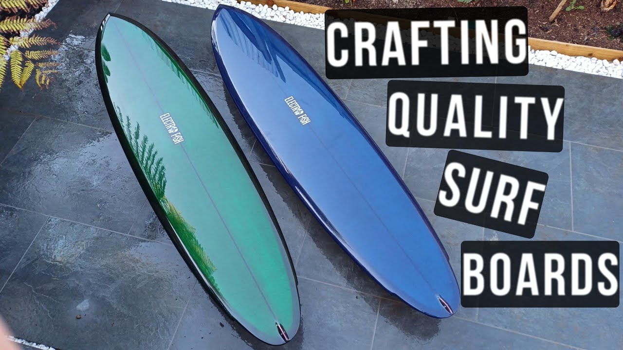 Building Quality Surfboards [Channel Bottom Twin Fins] Start to Finish