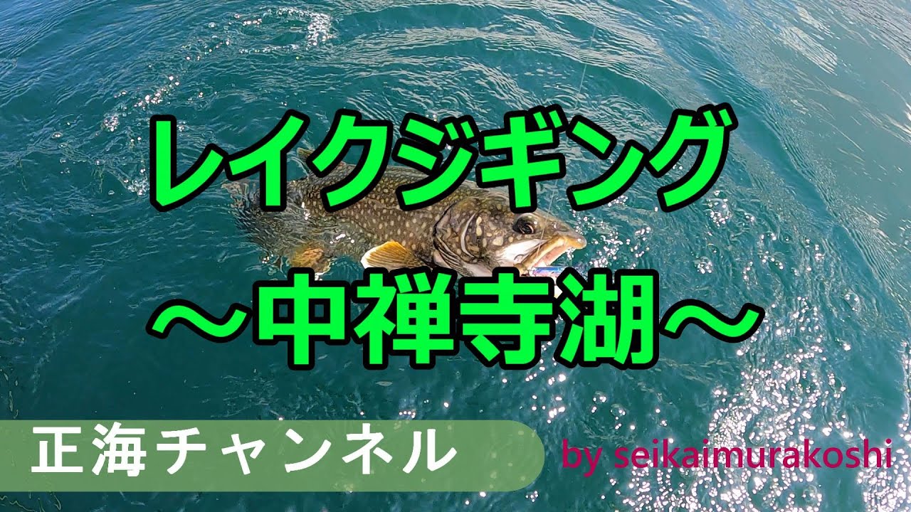 レイクジギングin中禅寺湖～レイクトラウト～