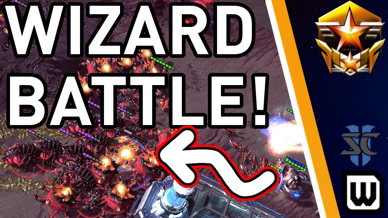 SPELLCASTER MICRO WIZARD BATTLE?! Nina (Protoss) vs JonSnow (Zerg)