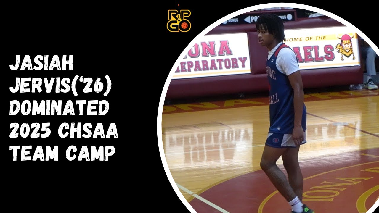 Jasiah Jervis('26) Dominated 2025 NYC CHSAA Team Camp (Full Highlights)