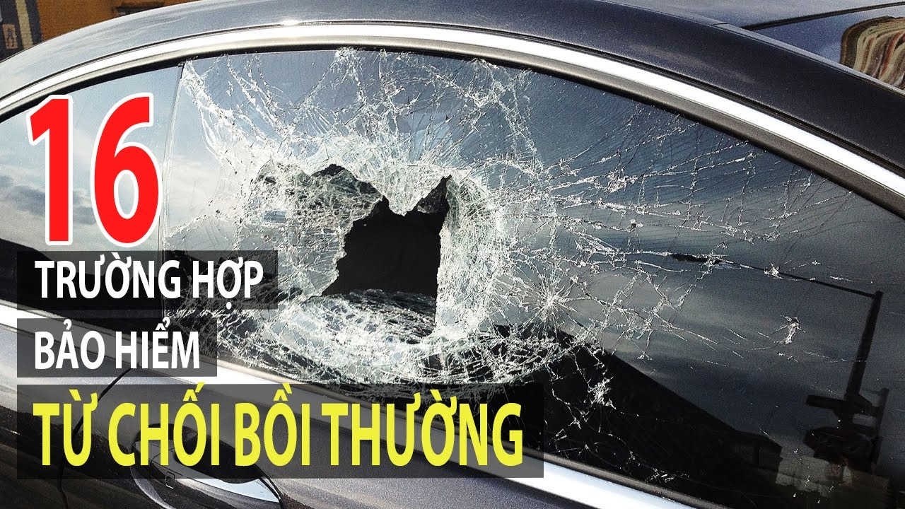 16 trường hợp điển hình bảo hiểm từ chối bồi thường xe ô tô bị thiệt hại | TIPCAR TV