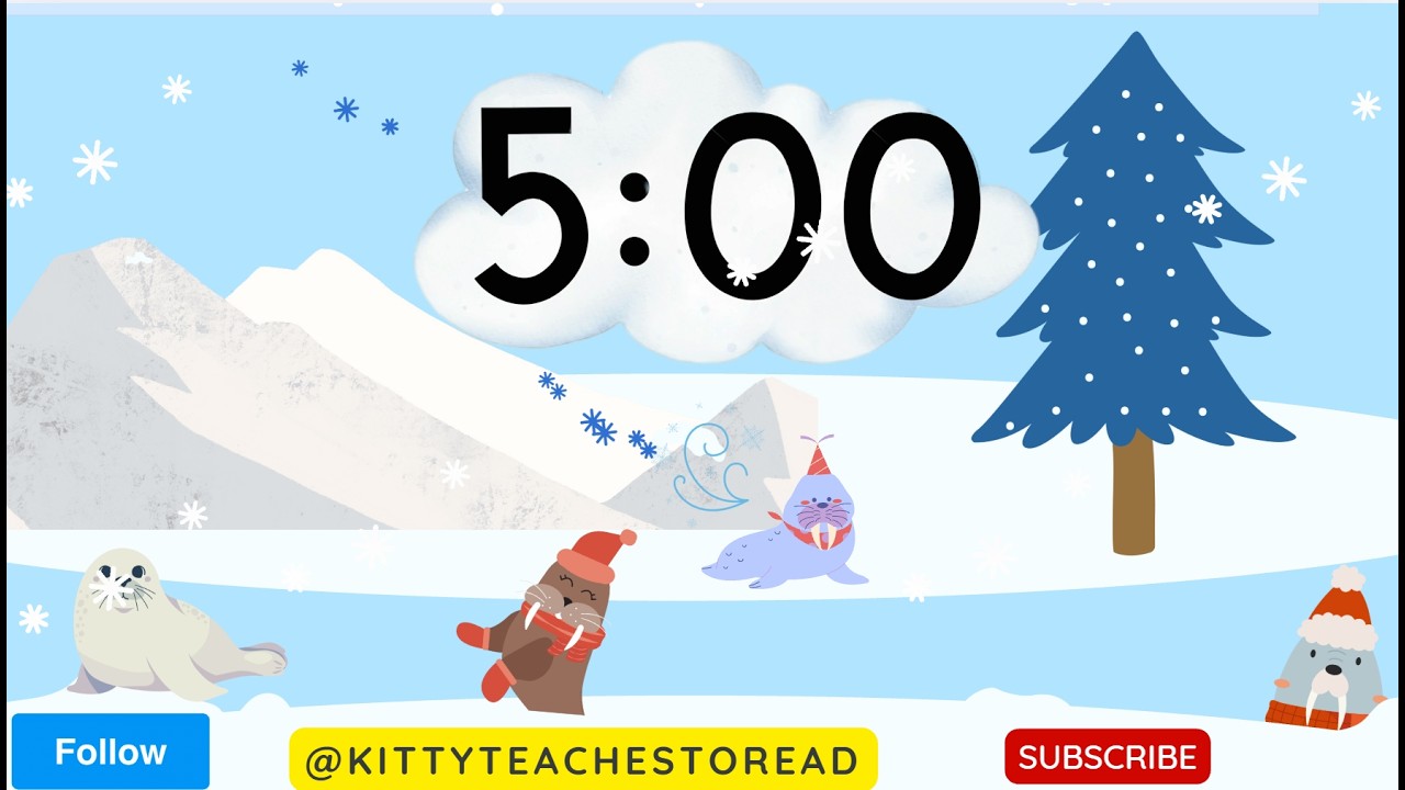 Classroom timer 5 minute