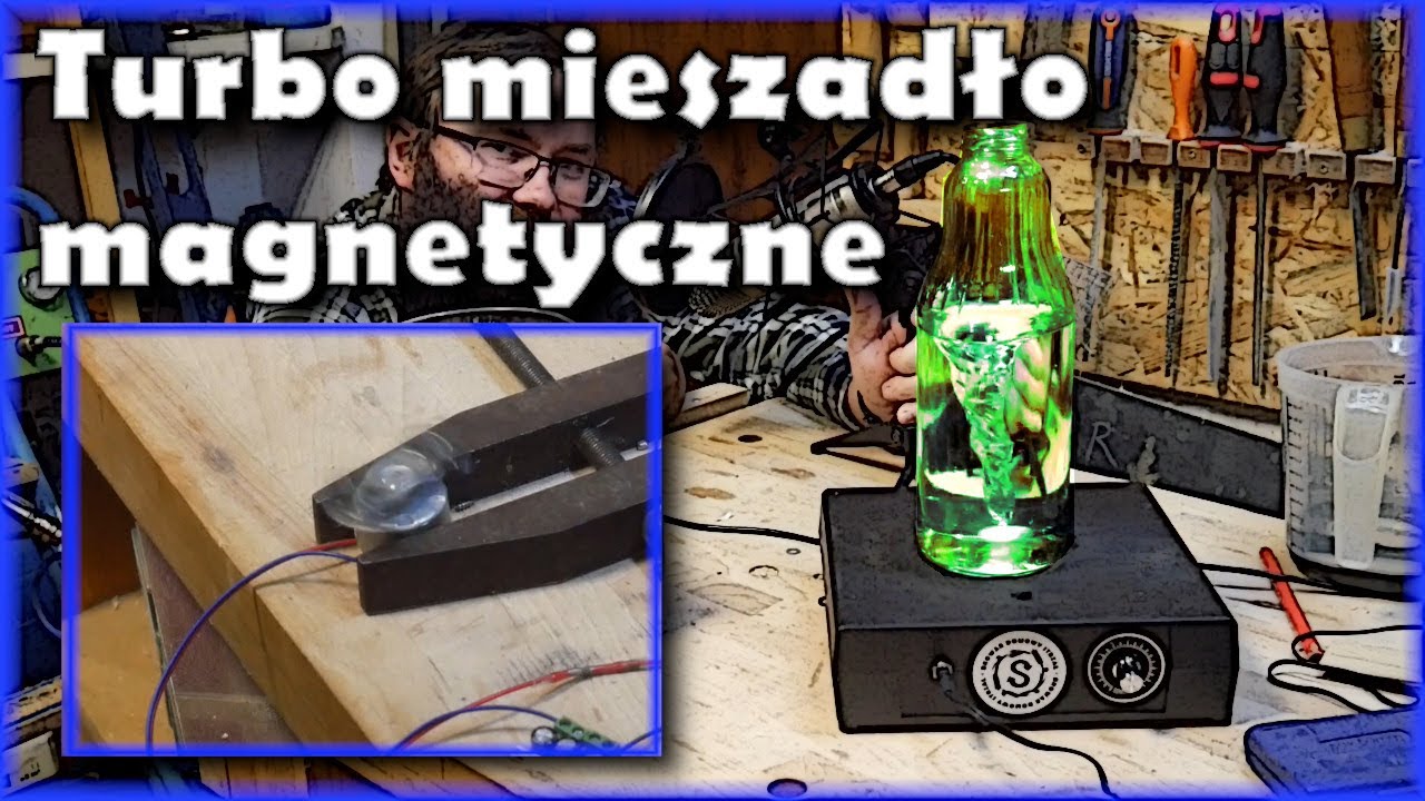 Jak zrobić tanie i mocne mieszadło magnetyczne 🌪