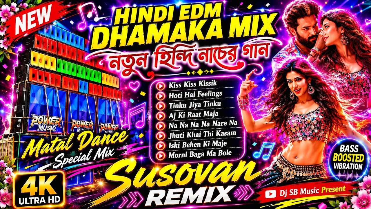 Hindi Top To Hit EDM Dhamaka Humming Mix🥀Letest Bollywood Dj Song🥀Dj Susovan Remix🥀Dj Bm Remix