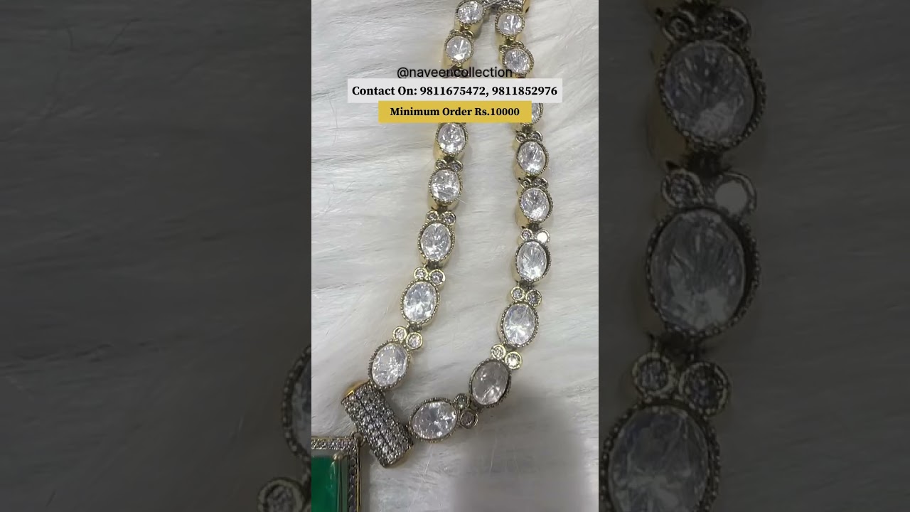 kundan Mossanite Jewellery 