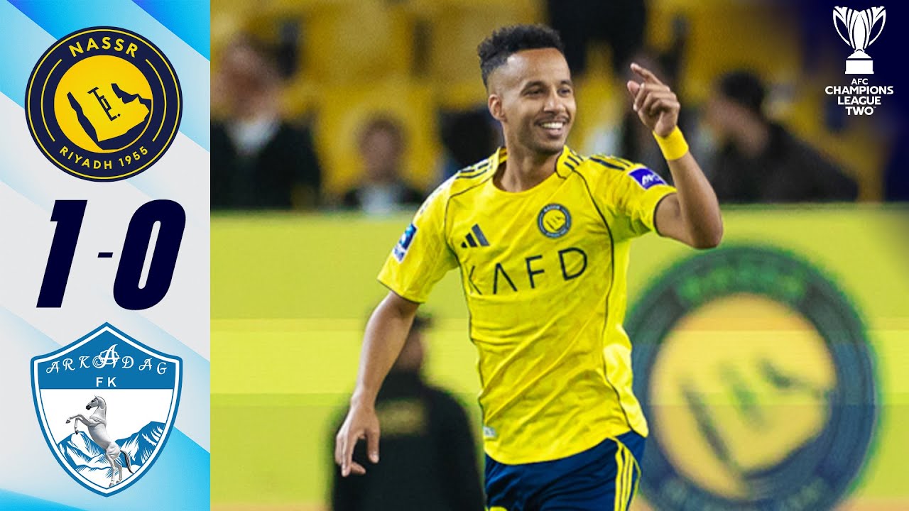 Lightning start seals next round! | Al Nassr 🇸🇦 vs FC Arkadag 🇹🇲 | HL AFC Champions League Two™