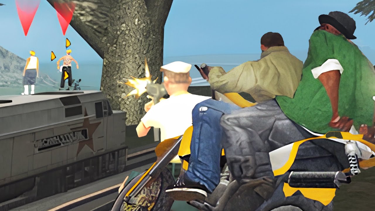 Stačilo len sledovať ten prekliaty vlak, CJ! [GTA: San Andreas Co-op | s D4rkem]