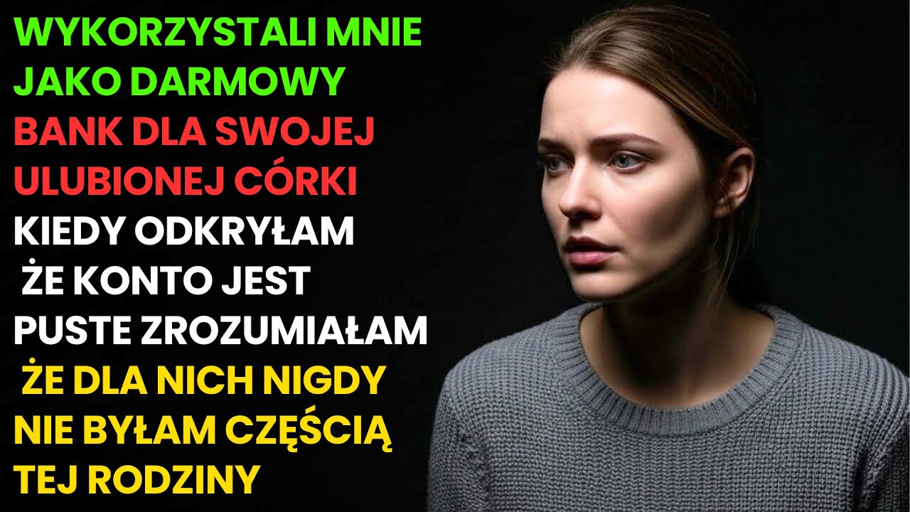 Mama kazała mi być silną, by po cichu oddawać moje pieniądze siostrze. Już wystarczy