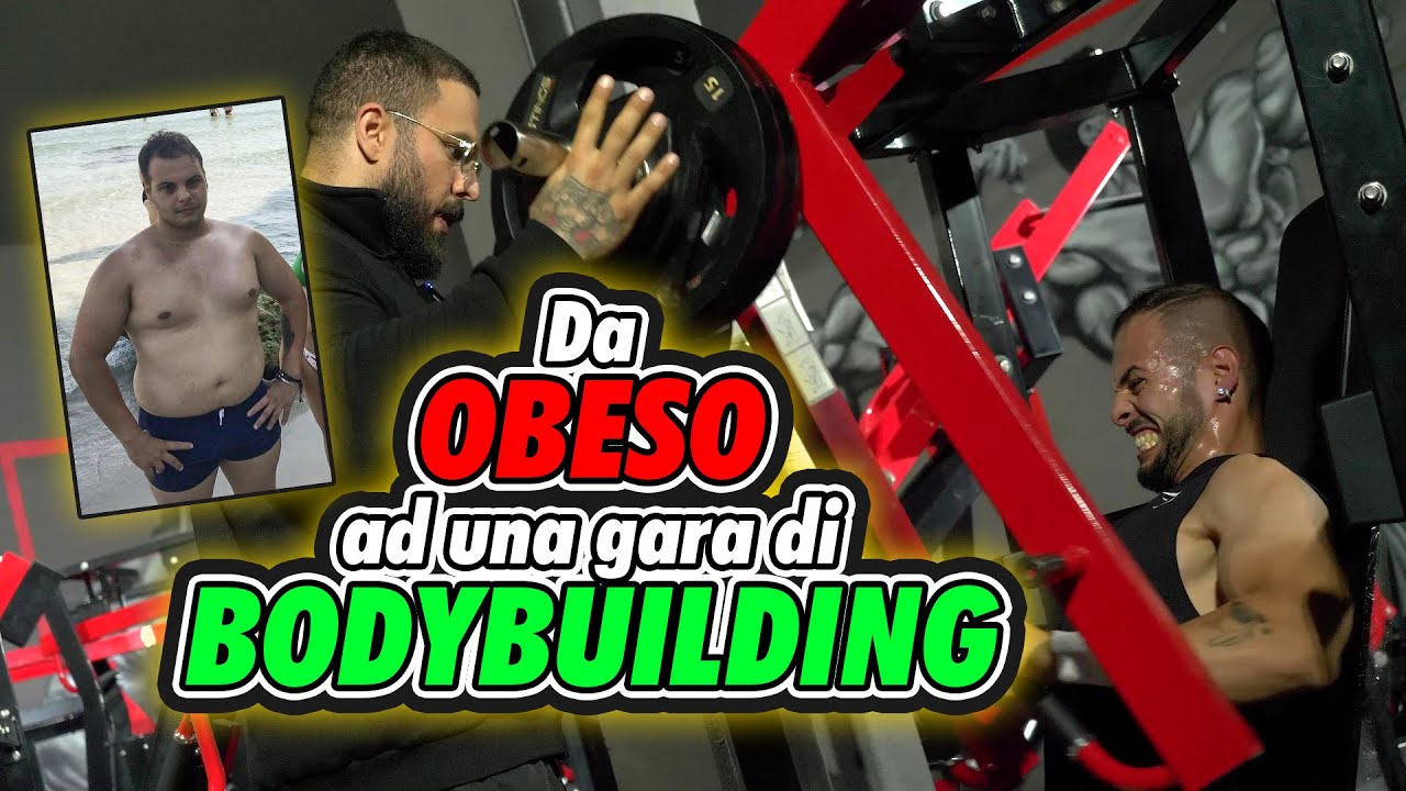 Da Obeso alla prima gara di BODYBUILDING NATURAL | EP:01