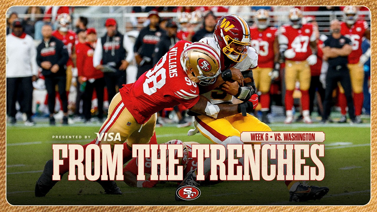 Из окопов: 49ers сдерживают Commanders на стадионе Levi's&reg; в 6-й игровой неделе | 49ers