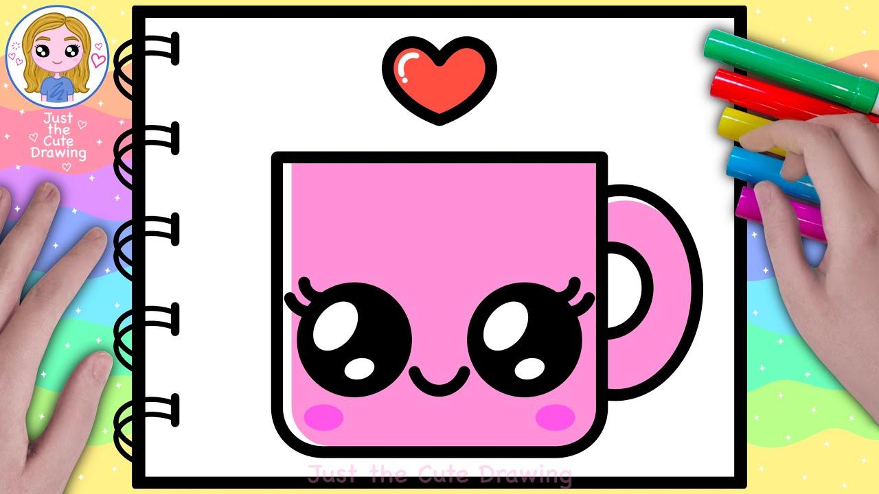 How to Draw A Cup Easy Step by Step For Kids