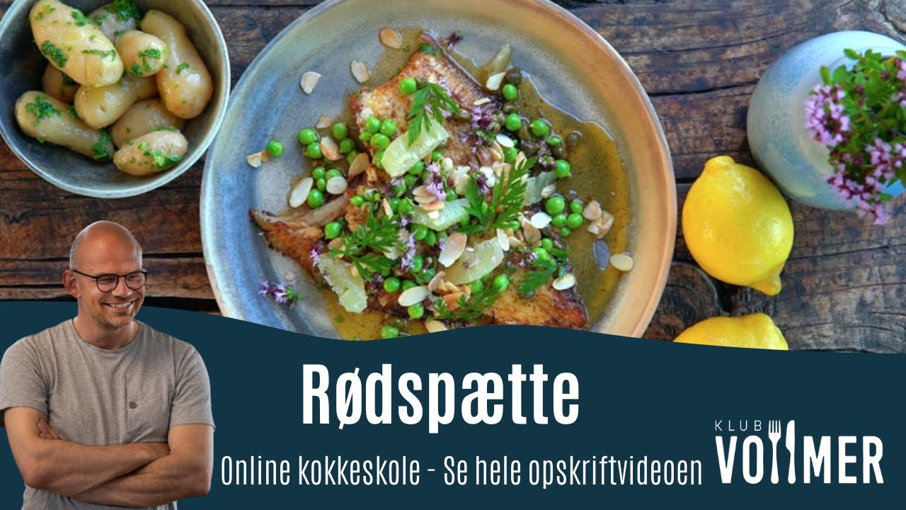 Rødspætte - Jesper Vollmers opskrift