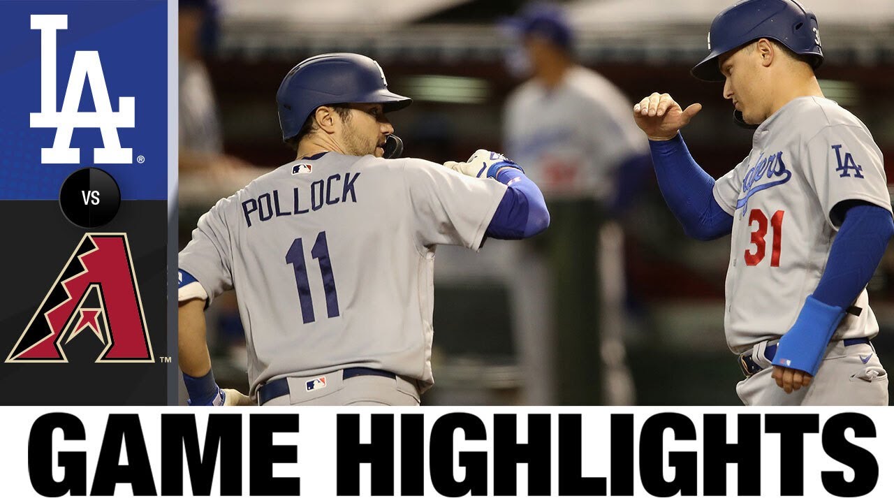 Dodgers hit four homers in 11-2 win vs. D-backs | Dodgers-D-Backs Game Highlights 8/1/20