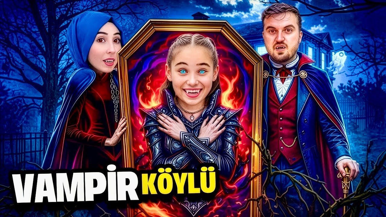 ELİF SİNEM VAMPİR KİM ⁉️ VAMPİR K&Ouml;YL&Uuml; OYNADIK !! 