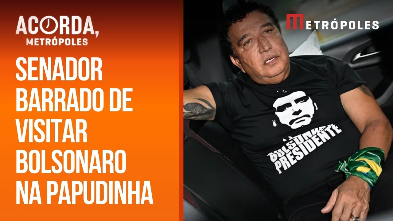 Magno Malta tentou visitar Bolsonaro na Papudinha sem autorização, diz PM