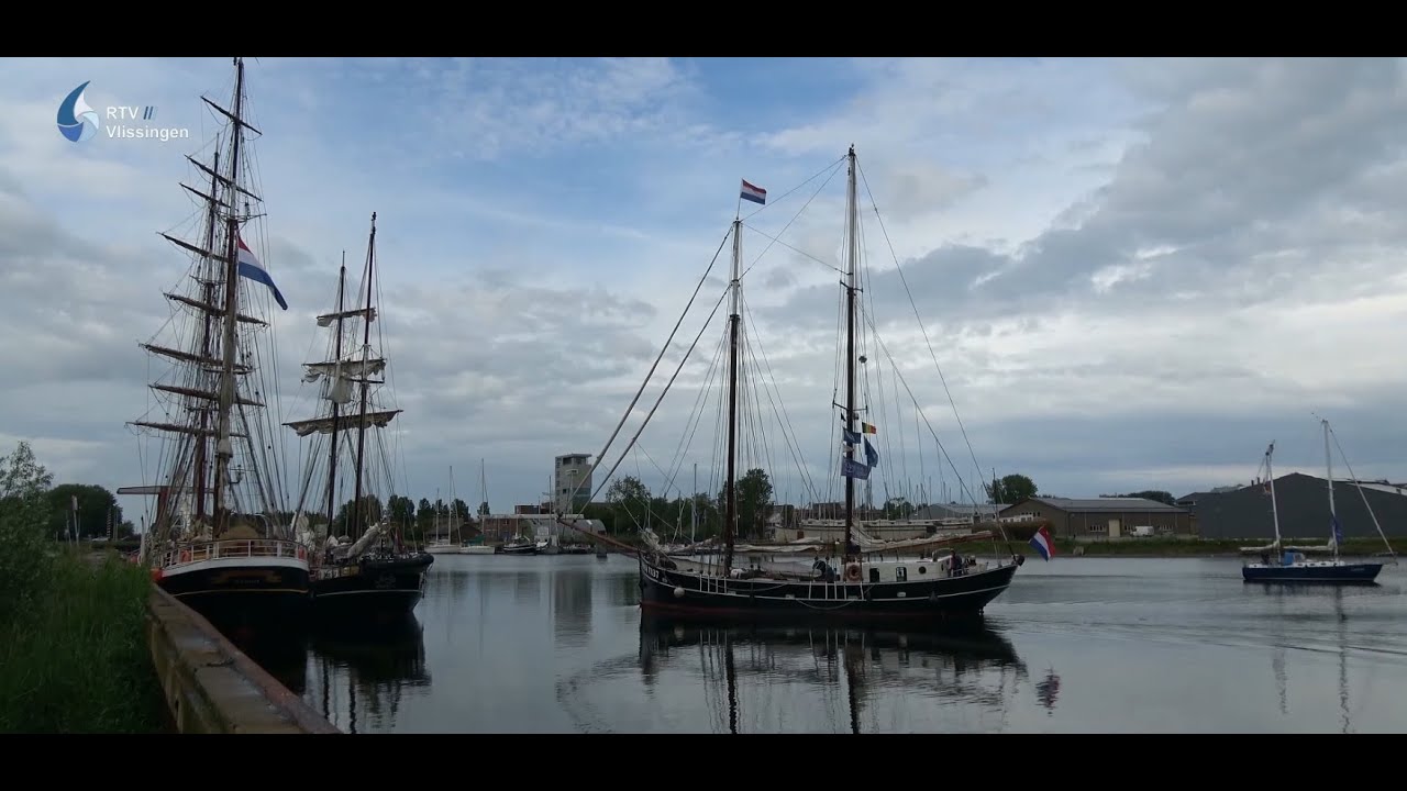 Vlissingen Maritiem 2024 - Eerste schepen aangekomen