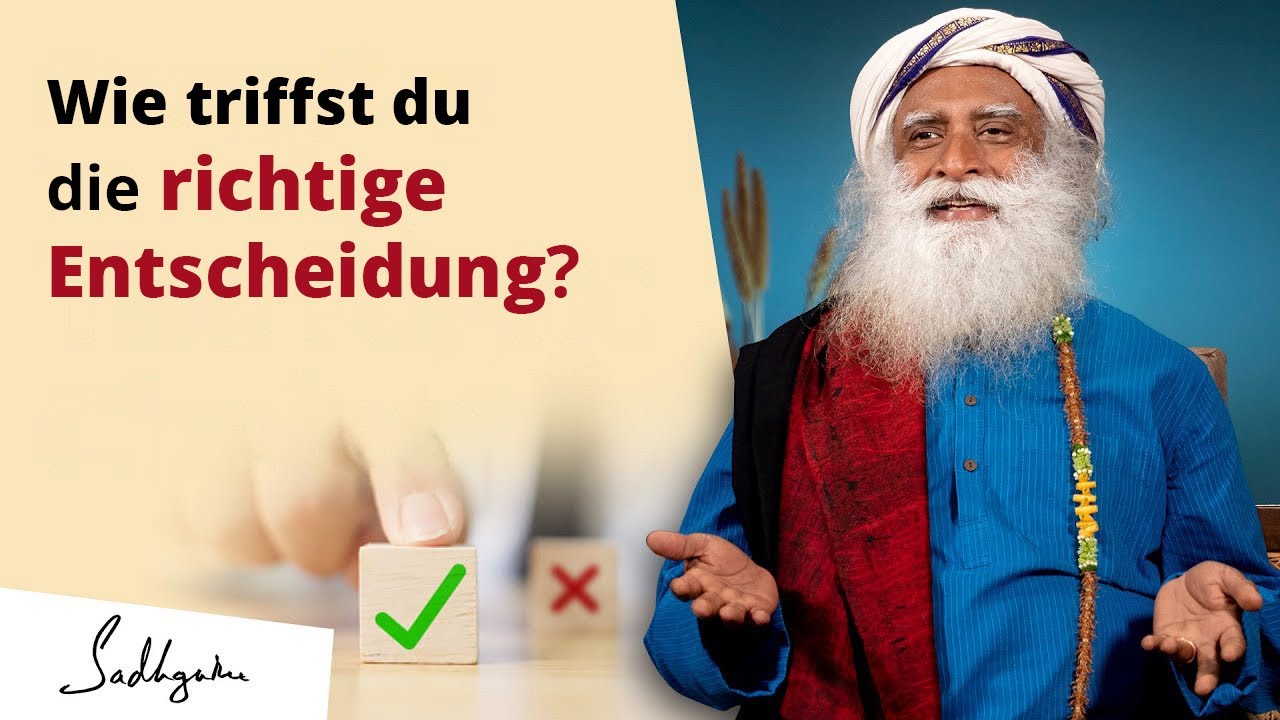 Was tun, wenn man verwirrt ist?  | Sadhguru