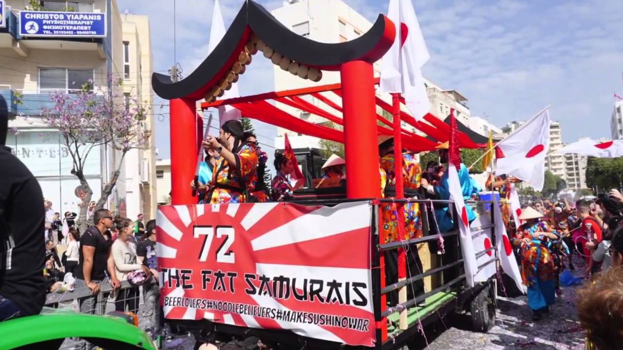 Limassol Grand Carnival Parade 13th March 2016