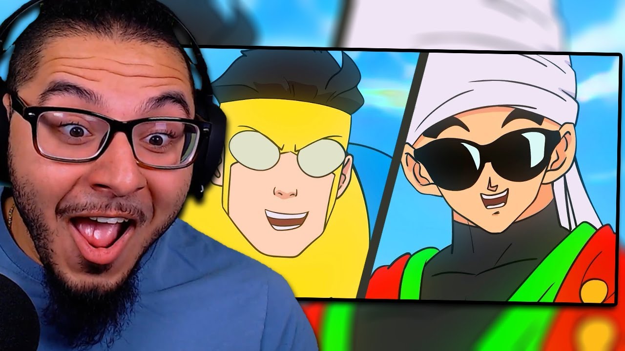 SSJ9K - Gohan vs Invincible RAP BATTLE! | REACTION