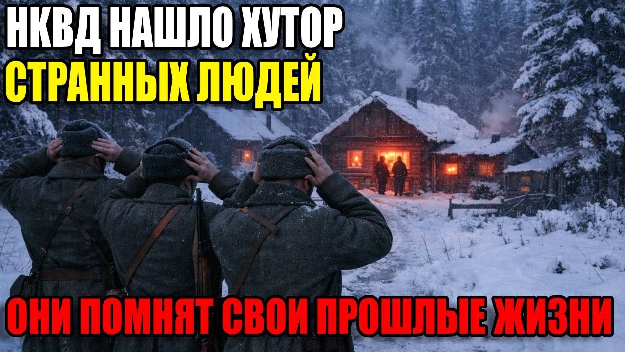 НКВД НАШЛО ЛЮДЕЙ КТО ПОМНИТ СВОИ ПРОШЛЫЕ ЖИЗНИ. ХУТОР В ТАЙГЕ ЗАБРАЛ ИХ