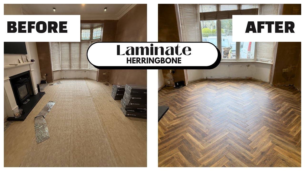 How to Install Herringbone Laminate Flooring -Step-by-Step Guide!