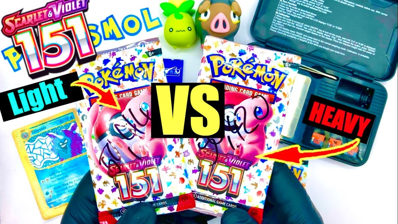 Opening Pokémon 151 weight doesn’t matter ? #151 #pokemon
