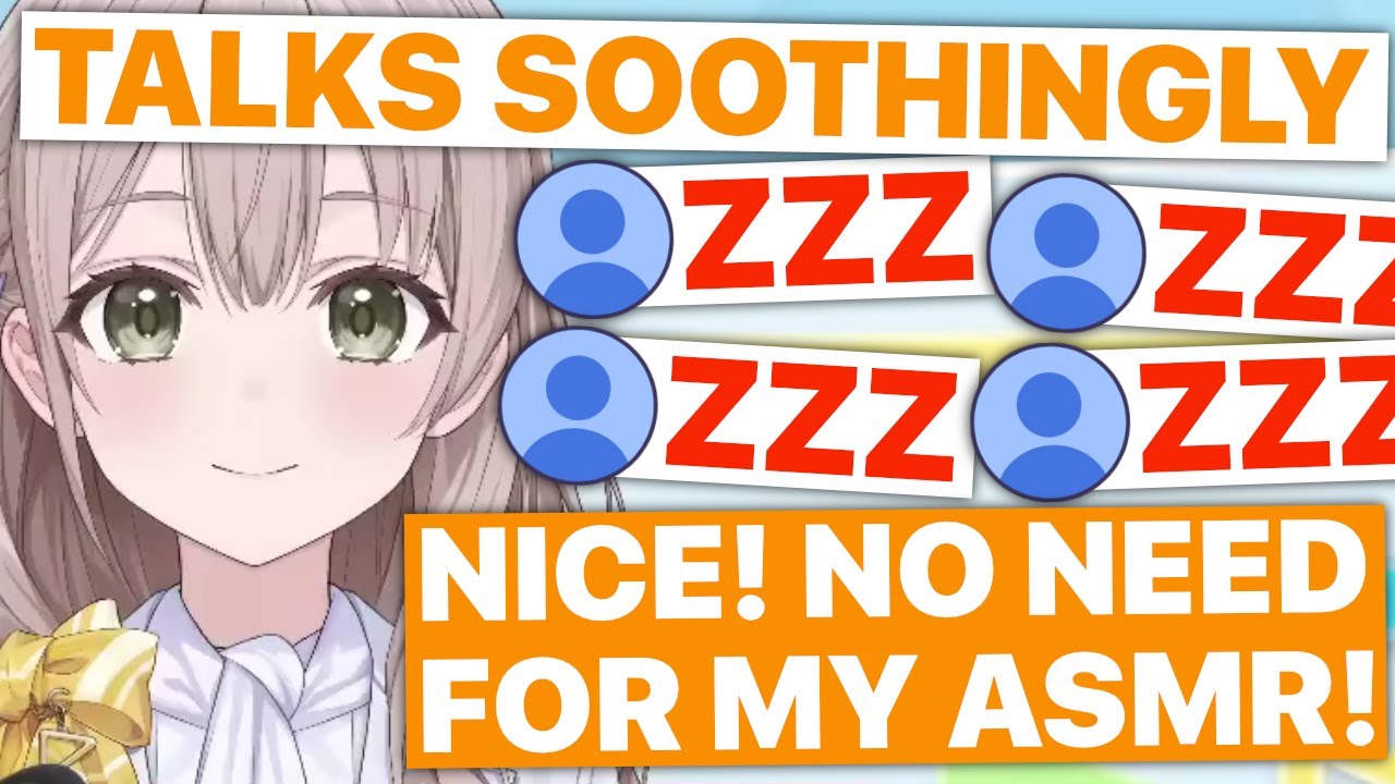 Sayaka Lulls You To Sleep & Sidesteps Doing ASMR Voice (Hanazono Sayaka / Hololive) [Eng Subs]