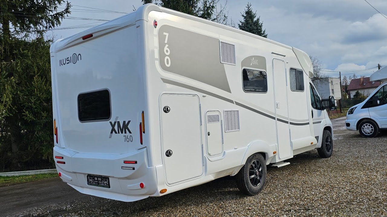 Ilusion 760 H XMK, Kamper, 6-osób, poł-integra, Nowości. SUPER