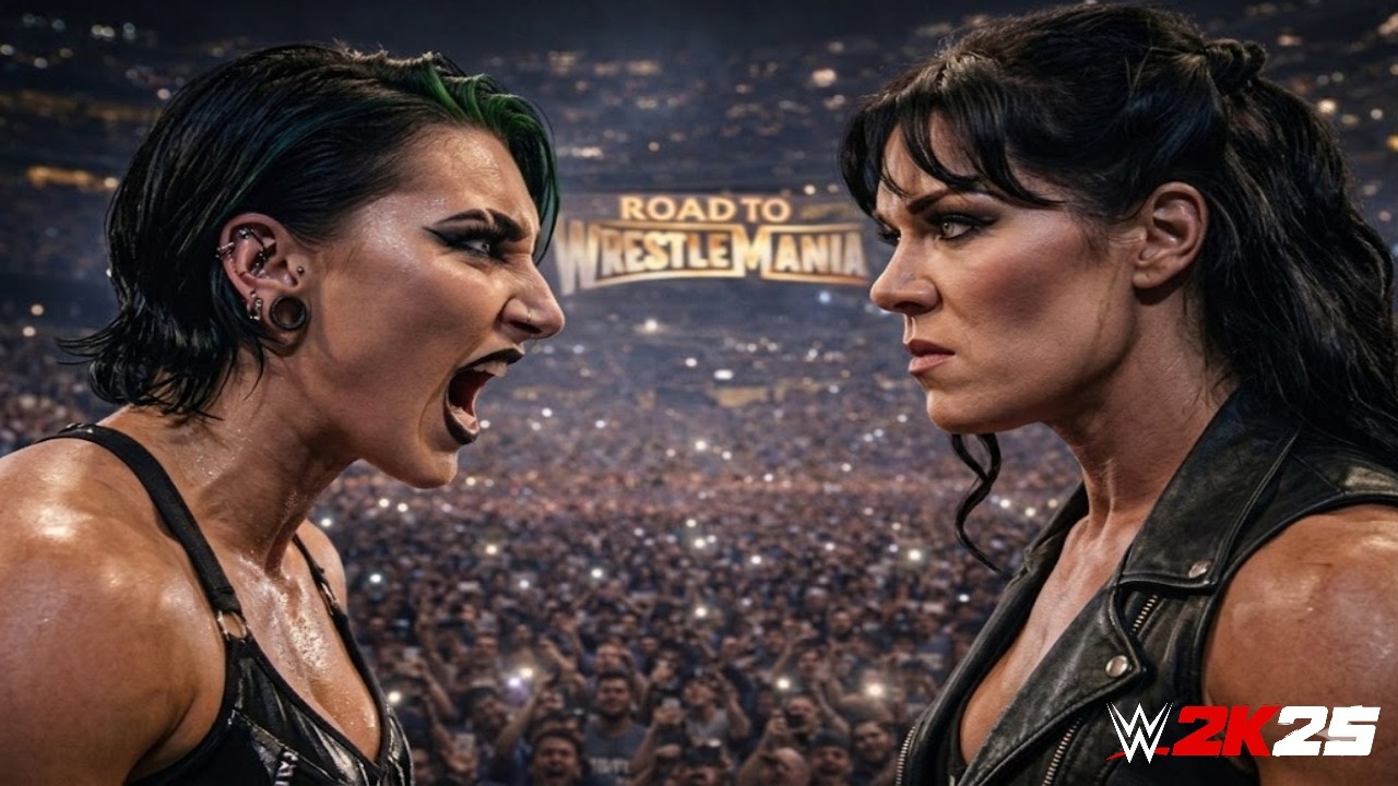 Rhea Ripley vs Chyna – Dream Match! 💥 WWE 2K25 One on One (Legend vs Eradicator)