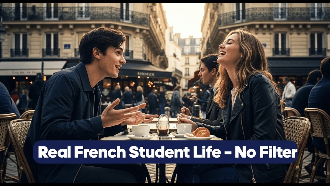 Comment vivent les étudiants en France ? 🇫🇷 Vie étudiante & expressions utiles – Podcast immersif
