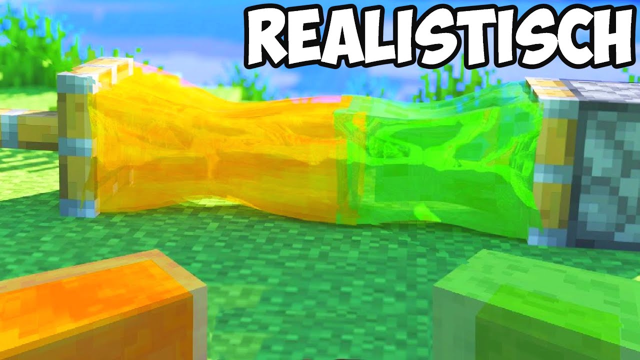 MINECRAFT 100% REALISTISCH MACHEN IN 24 STUNDEN