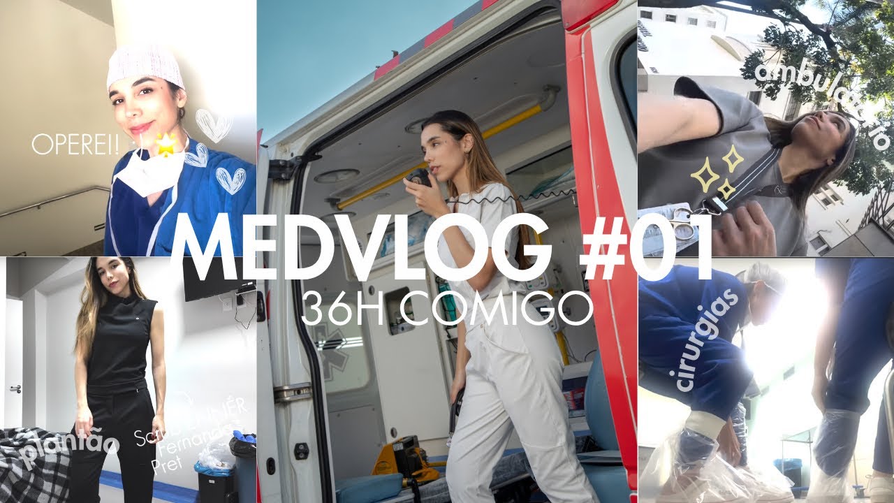 #MEDVLOG 36H comigo: resid&ecirc;ncia de cirurgia geral, plant&otilde;es, fitness 🩺❤️🧠