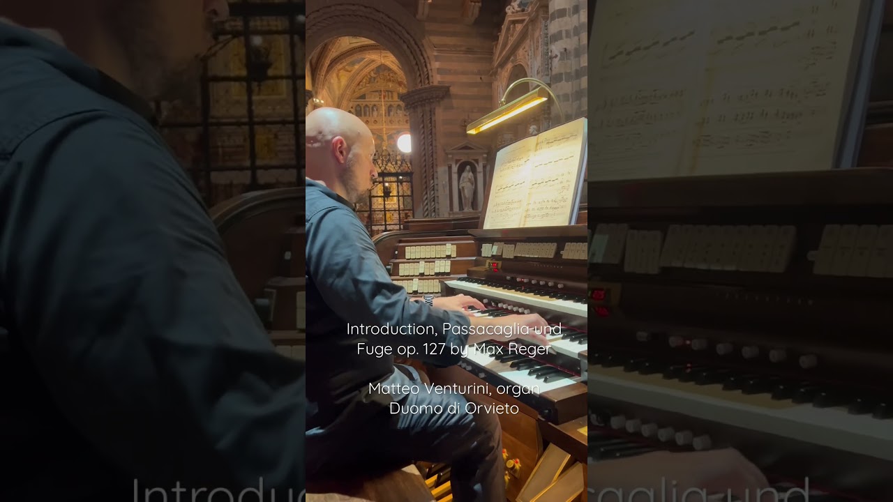 #matteoventuriniorganist #maxreger #op127 #duomodiorvieto