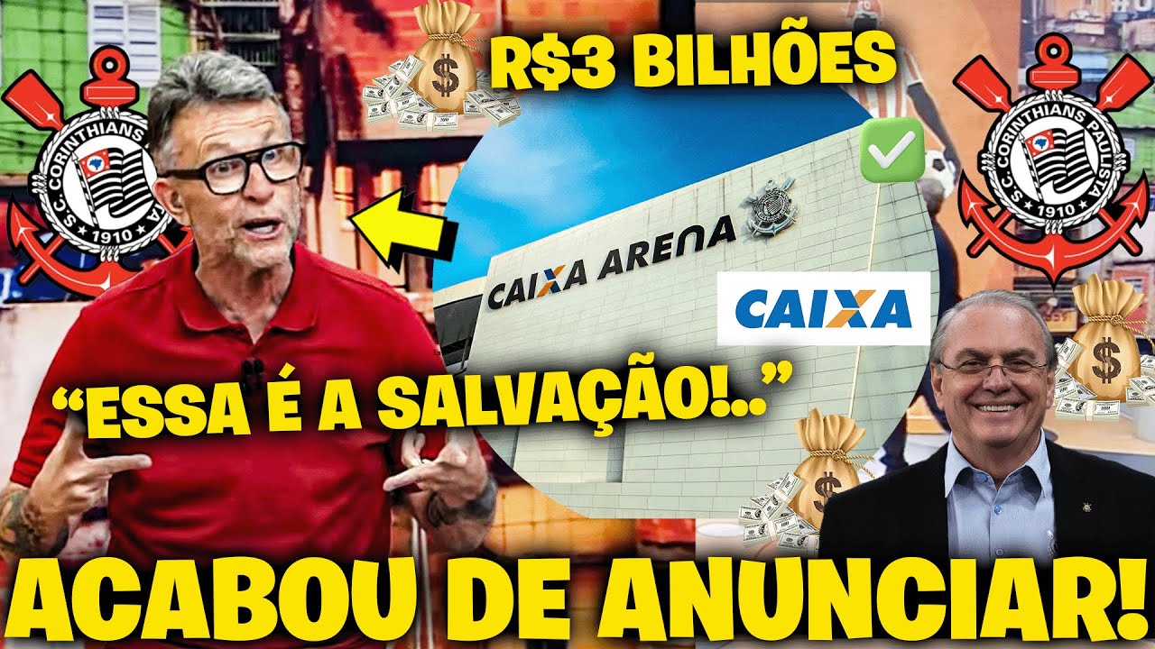 SAIU AGORA! ARENA QUITADA! CRAQUE NETO VAZOU  BOMBA DE DENTRO DO CORINTHIANS!