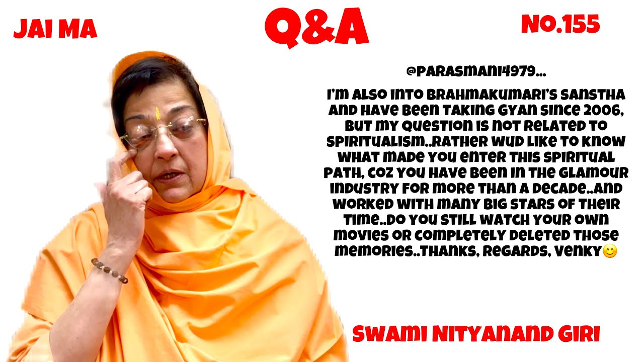 Что побудило вас встать на духовный путь после работы в Болливуде? | Вопросы и ответы со Свами Ни...