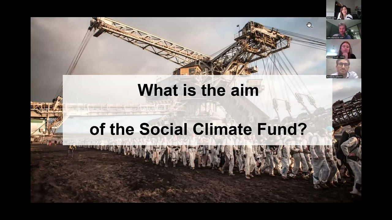 ETS Talk: “Maximizar o Fundo Social Climático - Medidas de Financiamento para uma Transição Justa