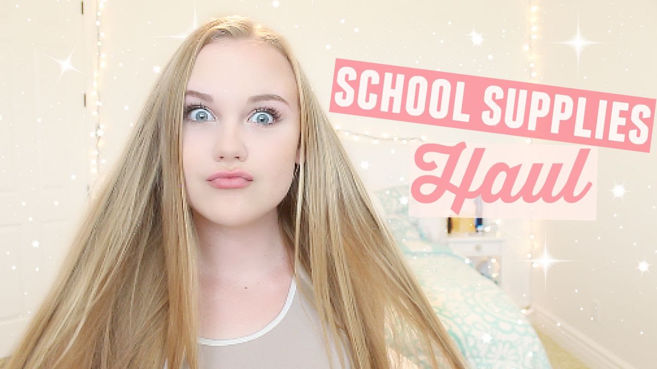 School Supplies Haul 2015