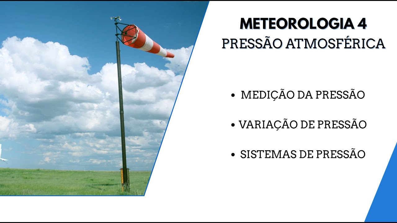 PILOTO PRIVADO | METEOROLOGIA 4 | PRESSÃO ATMOSFÉRICA