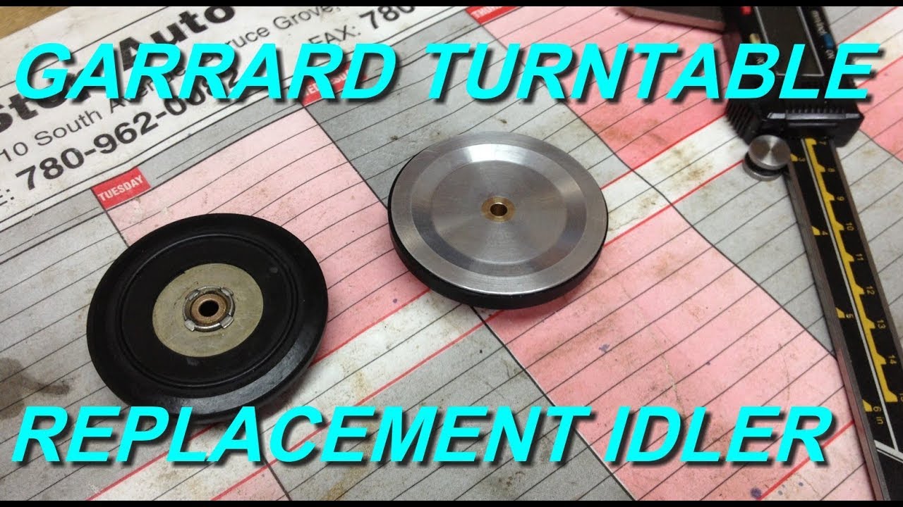 Making a Turntable Idler