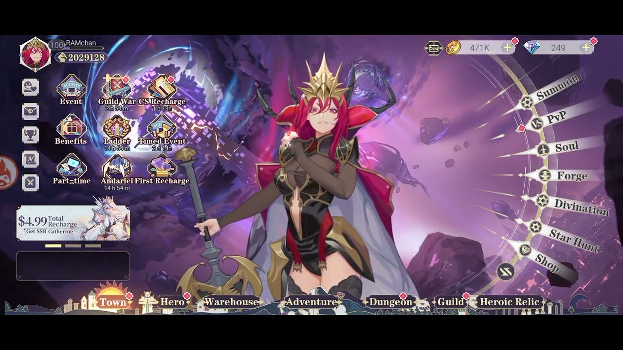 gabut coba lah duel ma temen, Realm traveler