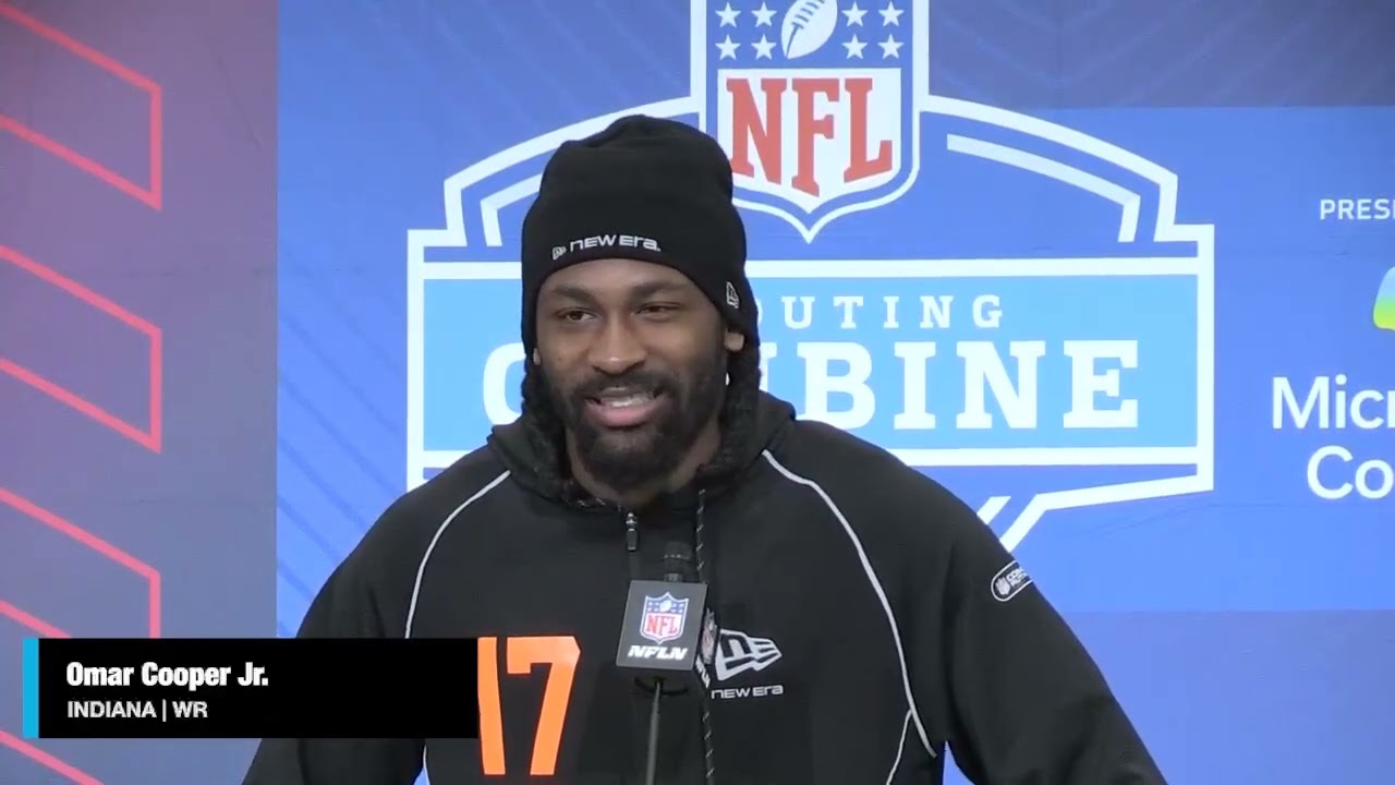 NFL Combine: Indiana wide receiver Omar Cooper Jr.
