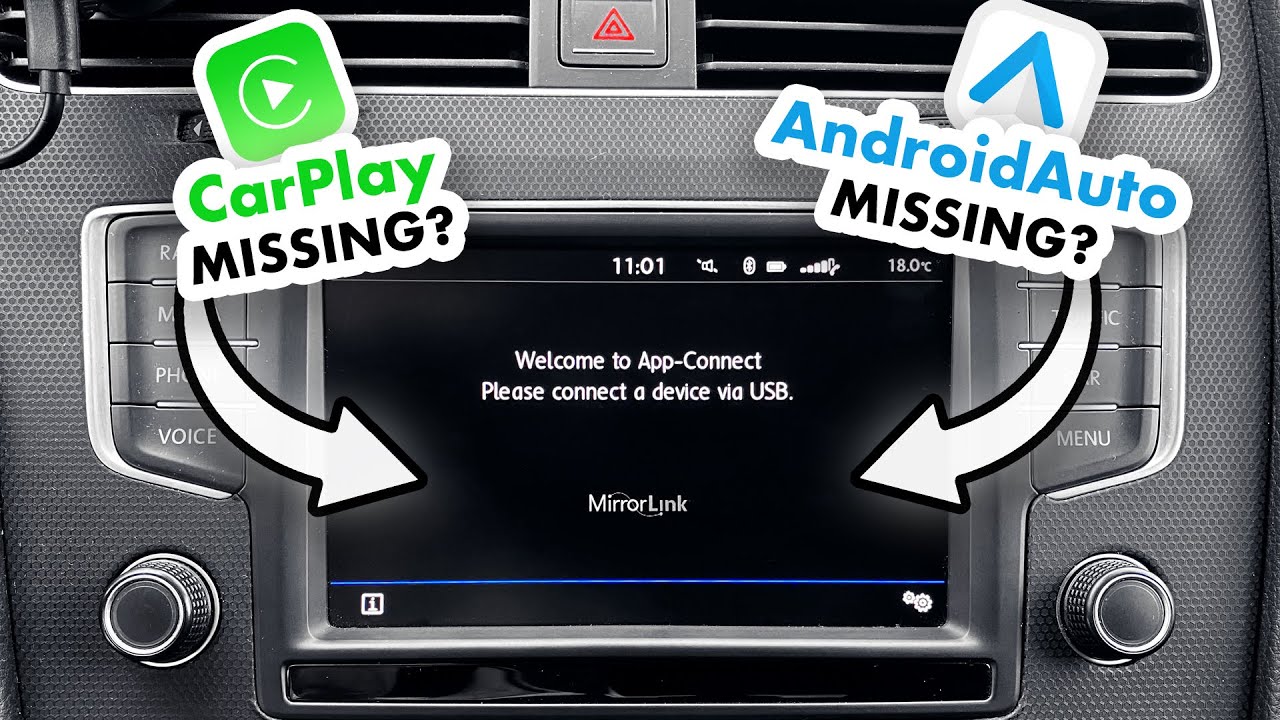 Missing CarPlay & AndroidAuto fix after activation patch MIB2