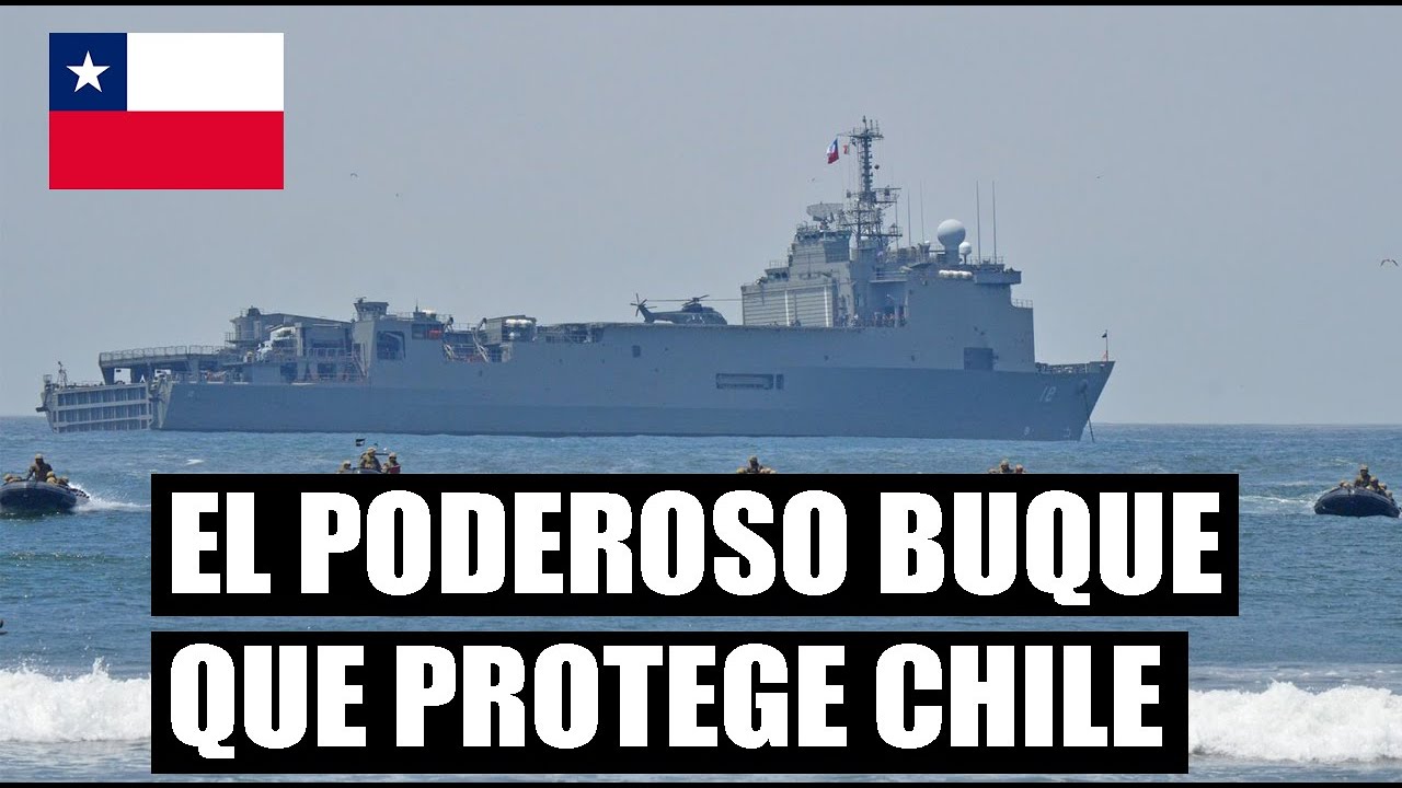 Sargento Aldea - El IMPONENTE Buque que utiliza CHILE 🇨🇱